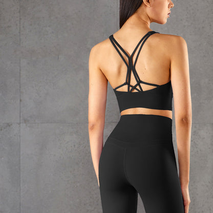 Cross Back Underkläder Strappy Longline