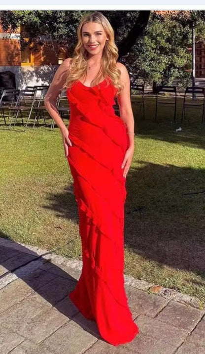 Flora Ruffle Dress