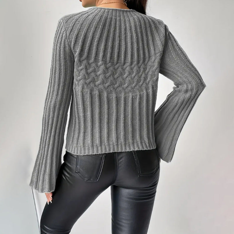 Sweater Fashion Pullover Round-neck