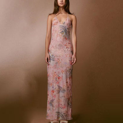 Floral Print Halter