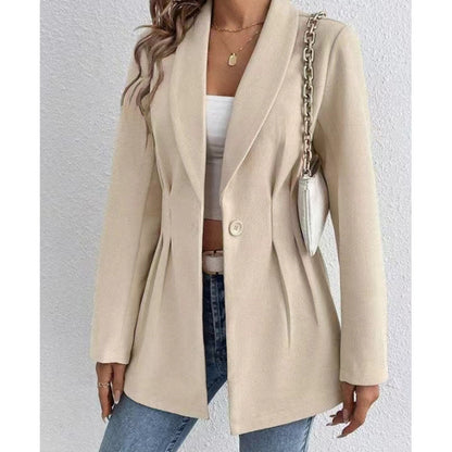 Långärmad Slim Fit Woolen Damkappa
