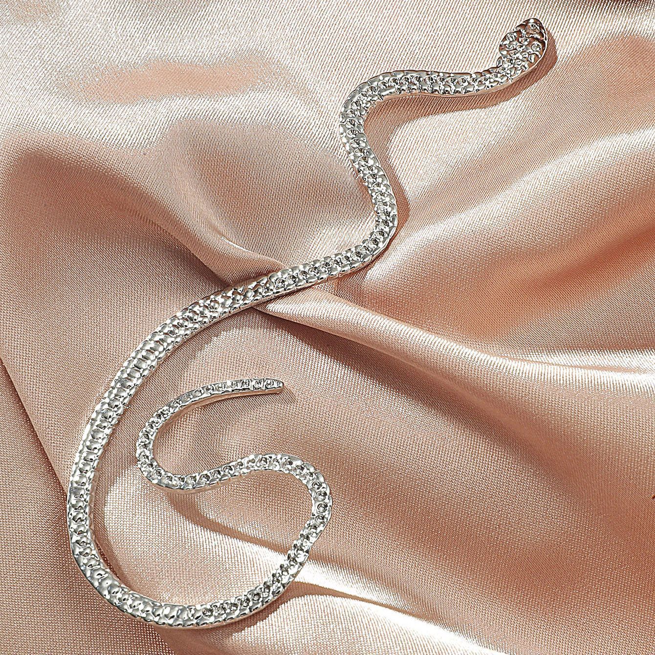 ZirconSnake Ear Clip