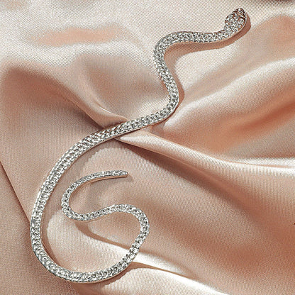 ZirconSnake Ear Clip