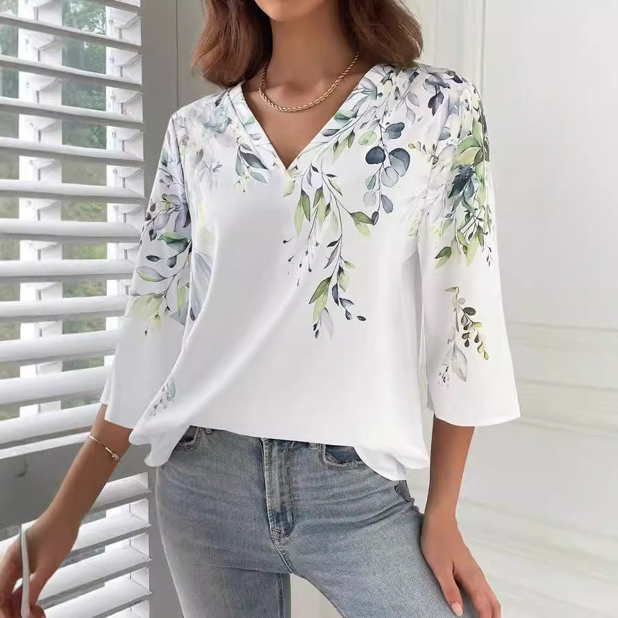 Pullover T-shirt Casual Top