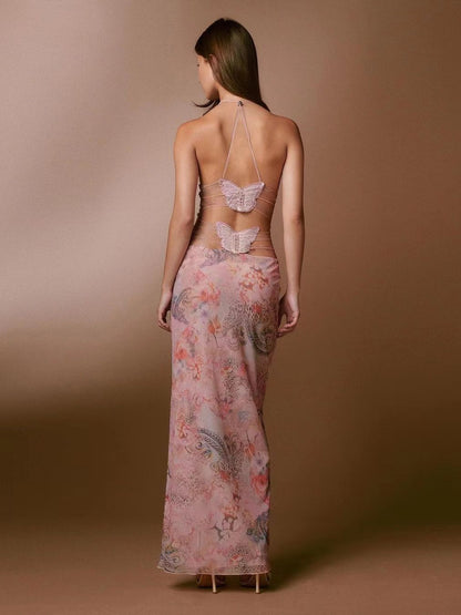 Floral Print Halter