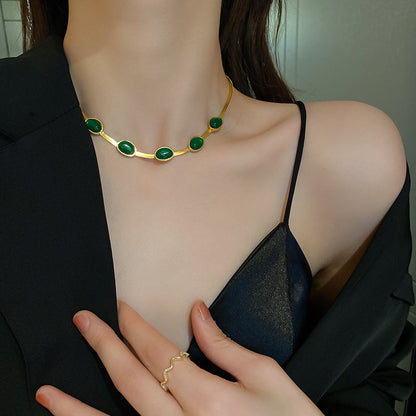 Green Stone Crytal
