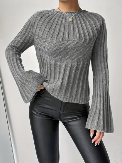 Sweater Fashion Pullover Round-neck