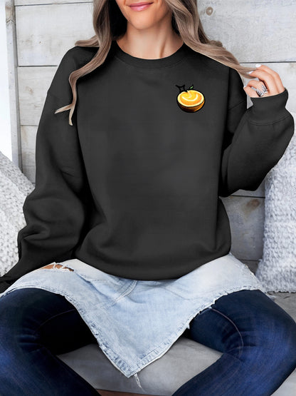 Long Sleeved Printed Hoodie
