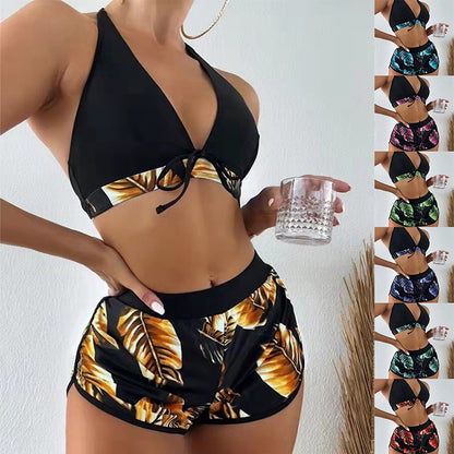 Leaf Print Bikini