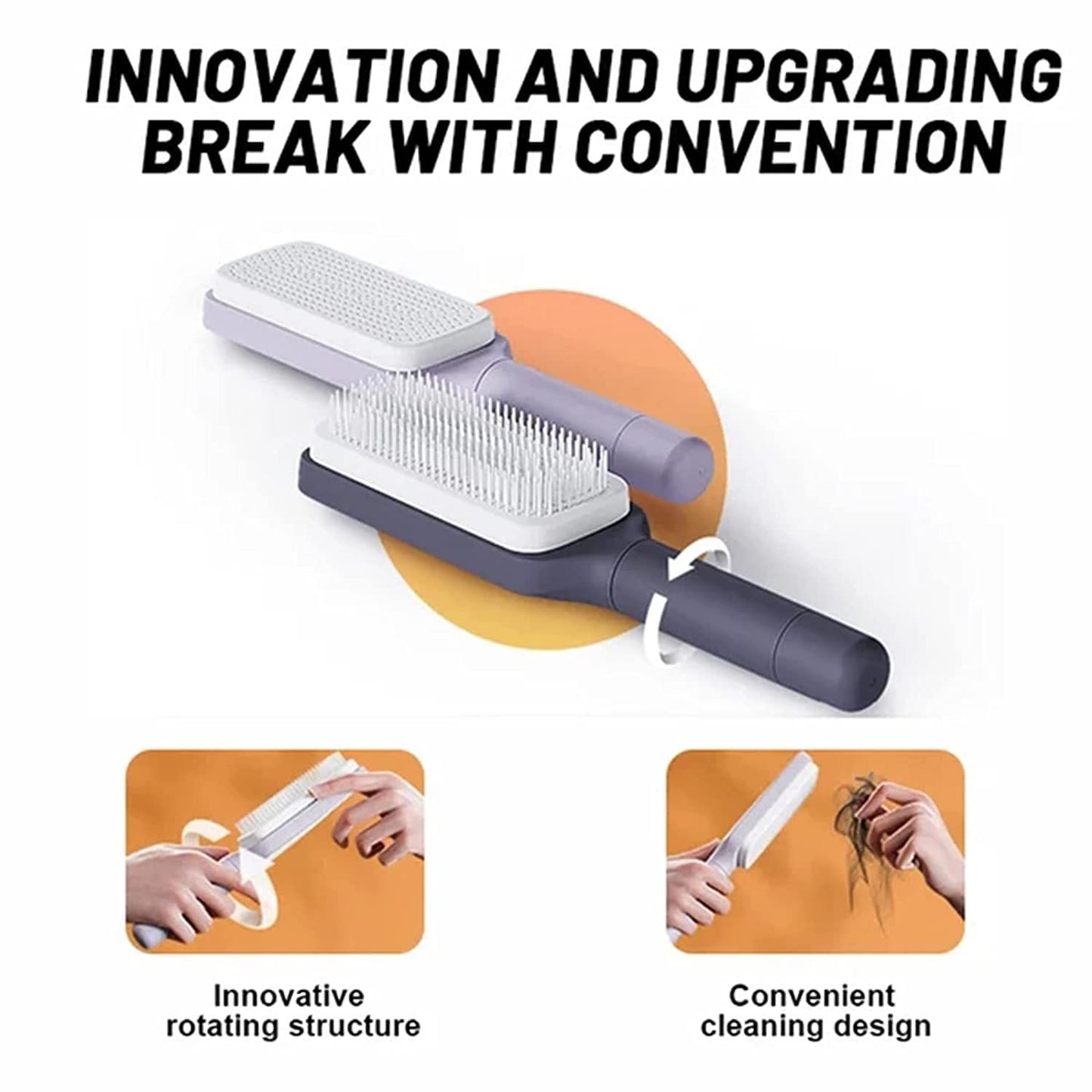 Magic Clean Hairbrush