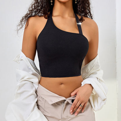 Luna One-Shoulder Top