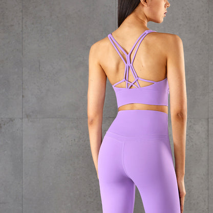 Cross Back Underkläder Strappy Longline
