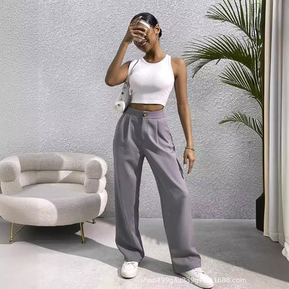 Suit Wide-leg Pants