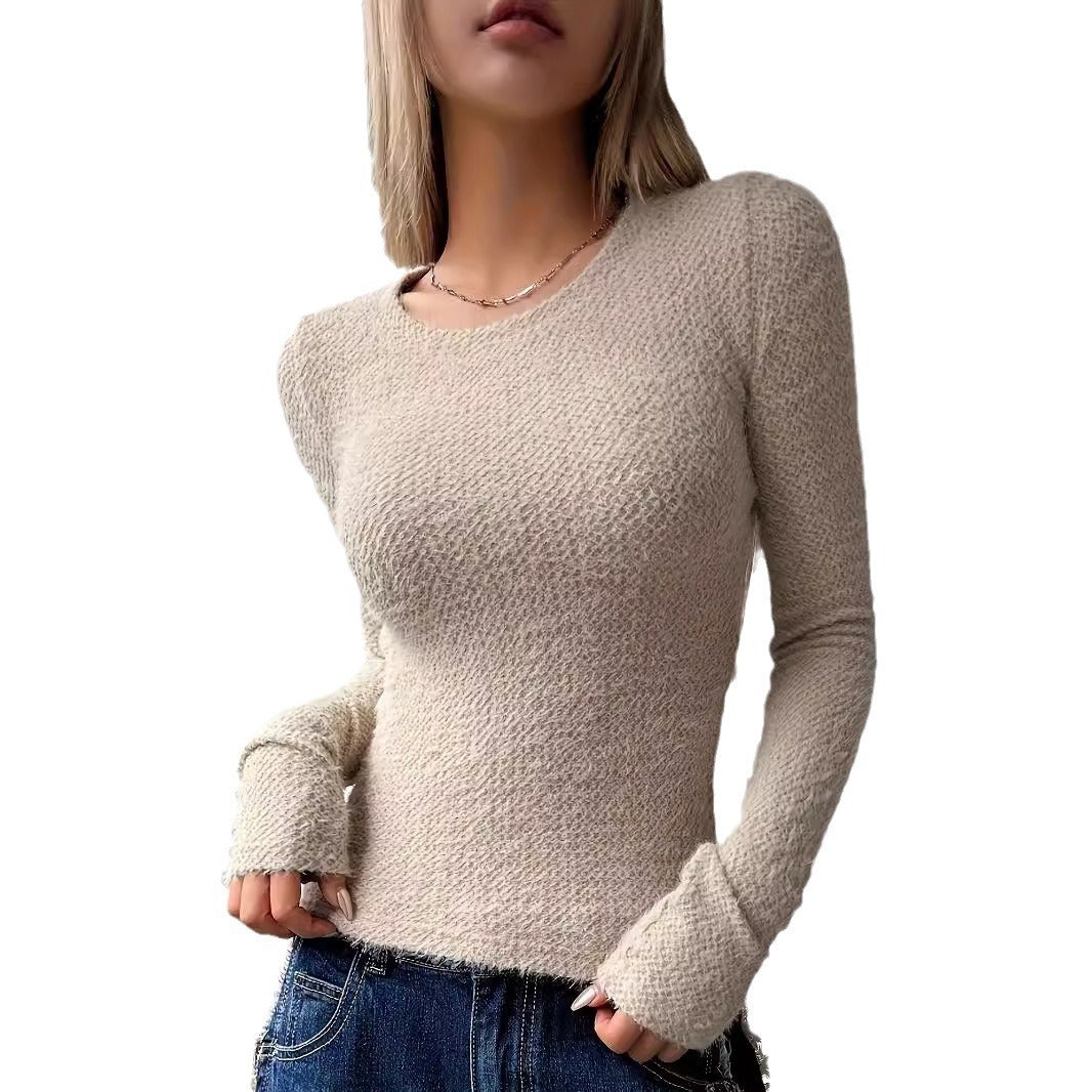 Long Sleeves Knitted Top