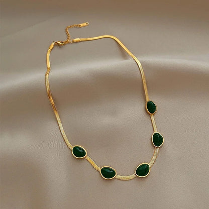 Green Stone Crytal