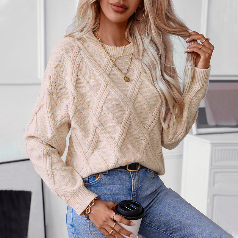 Diamond Pullover Loose