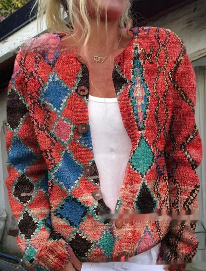 Casual Cloak Cardigan Tröja