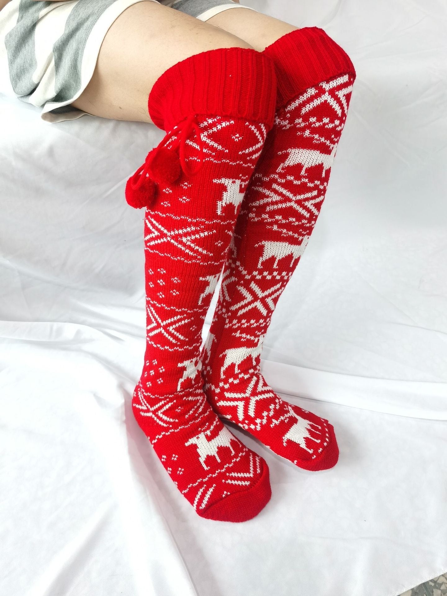Pile Pile Stockings Woolen Socks - Damshop