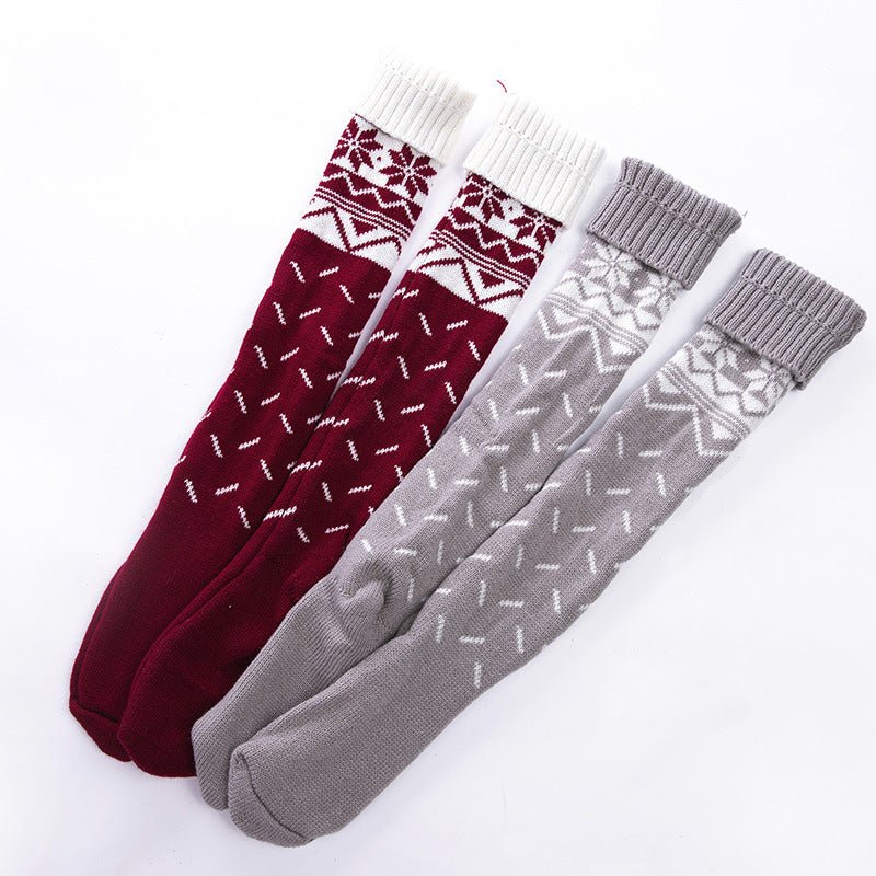 Pile Pile Stockings Woolen Socks - Damshop