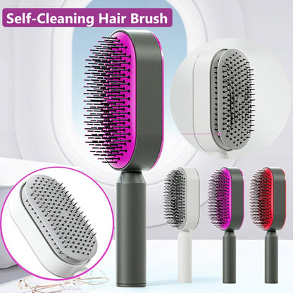 Self Cleaning Hair Brush - Damshop