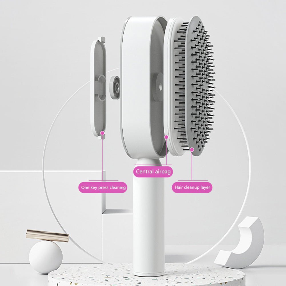 Self Cleaning Hair Brush - Damshop