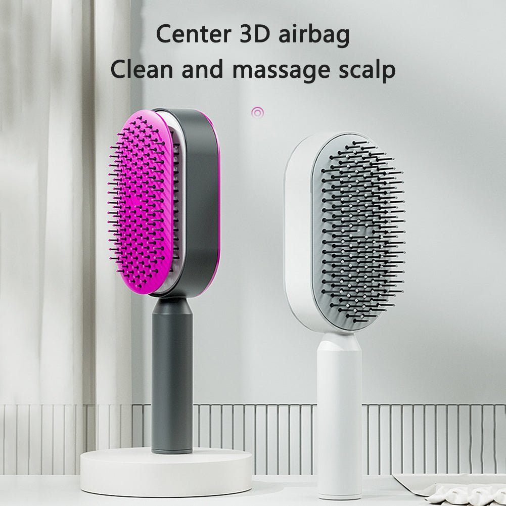 Self Cleaning Hair Brush - Damshop