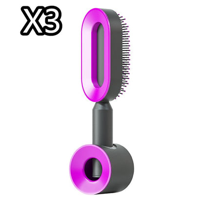 Self Cleaning Hair Brush - Damshop