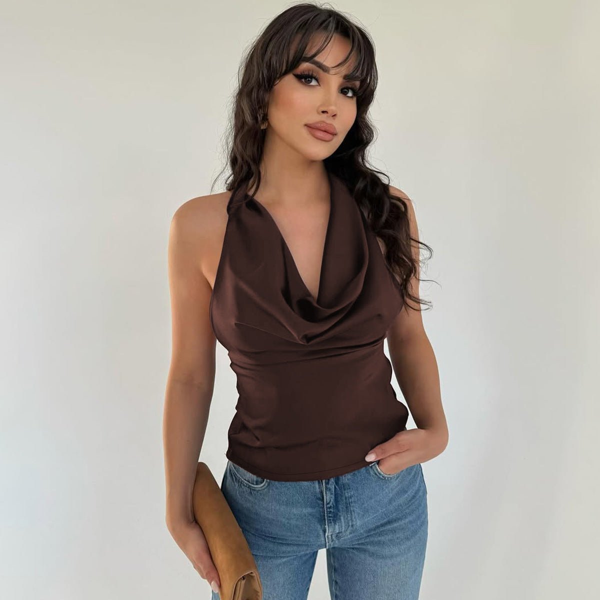 SleekTie Halter Vest - Damshop