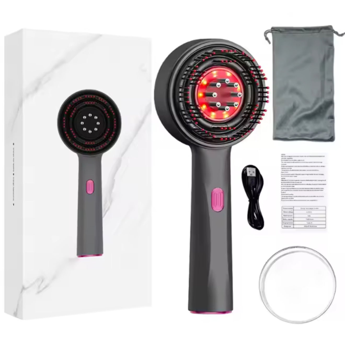 TheraGlow Hårkam - Damshop