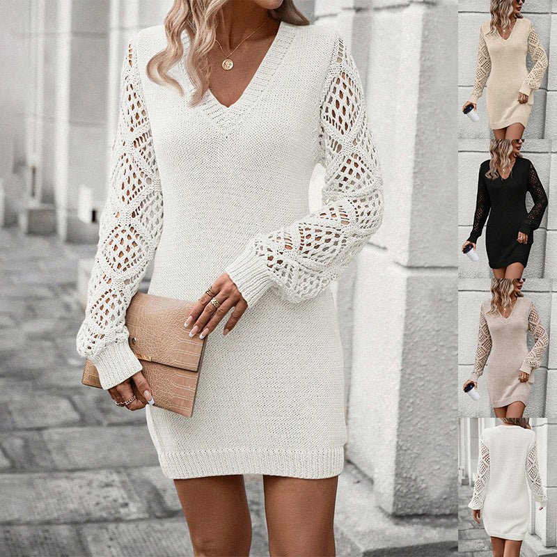 Vinter chic Stickad - Damshop